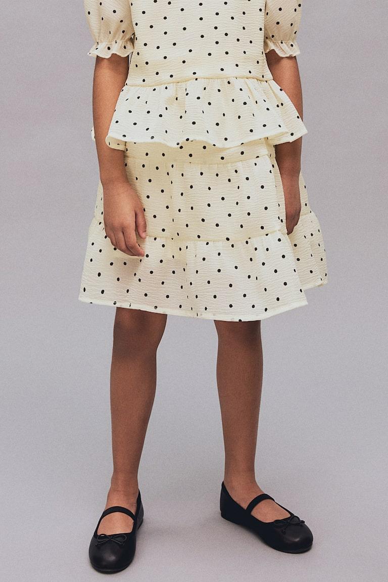 H&M Tiered skirt Black Friday