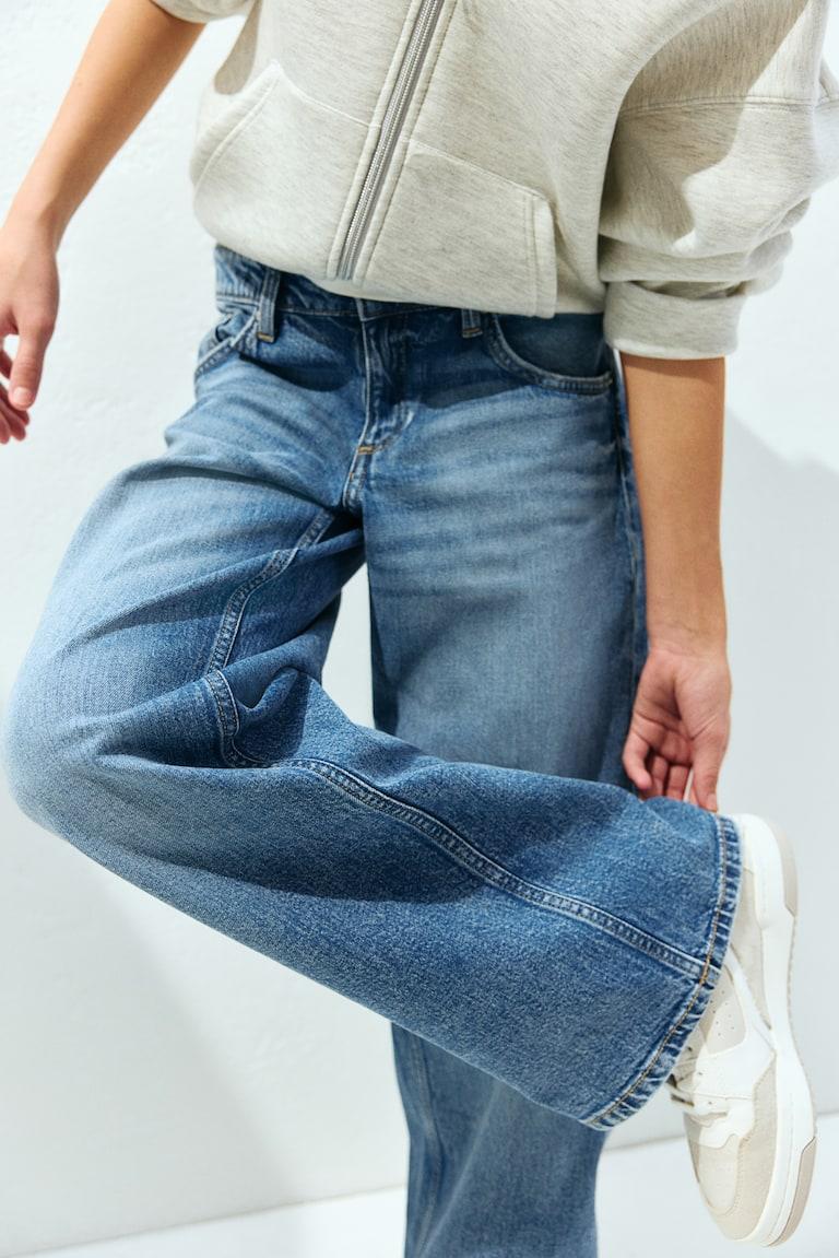 H&M Wide Leg Low Jeans Osterangebot