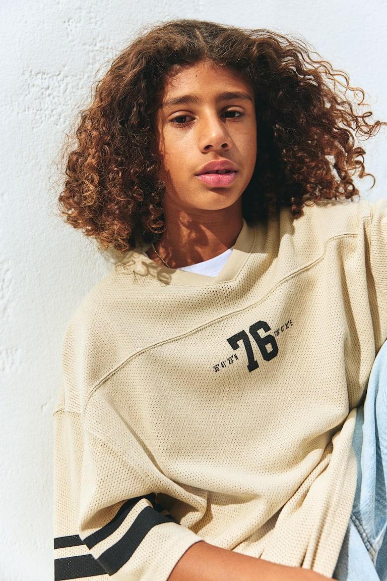 H&M Hockeyshirt in Loose Fit Exklusive Angebote