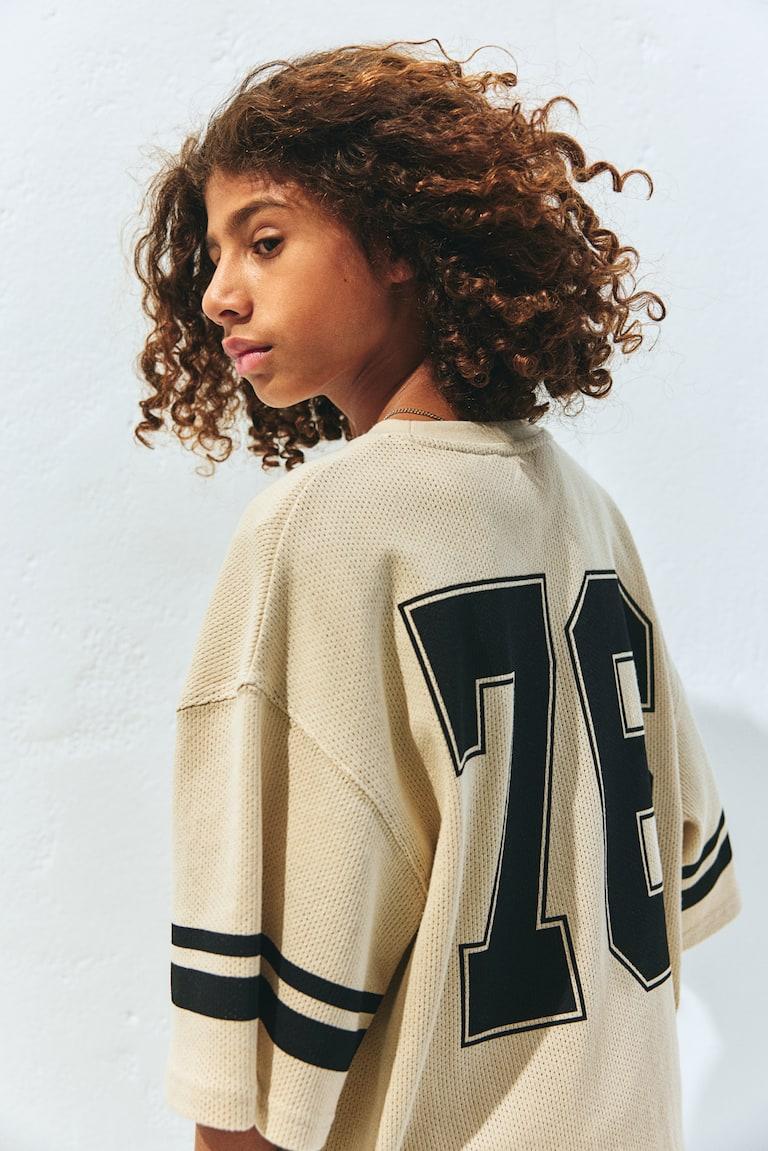 H&M Hockeyshirt in Loose Fit Blitzangebot