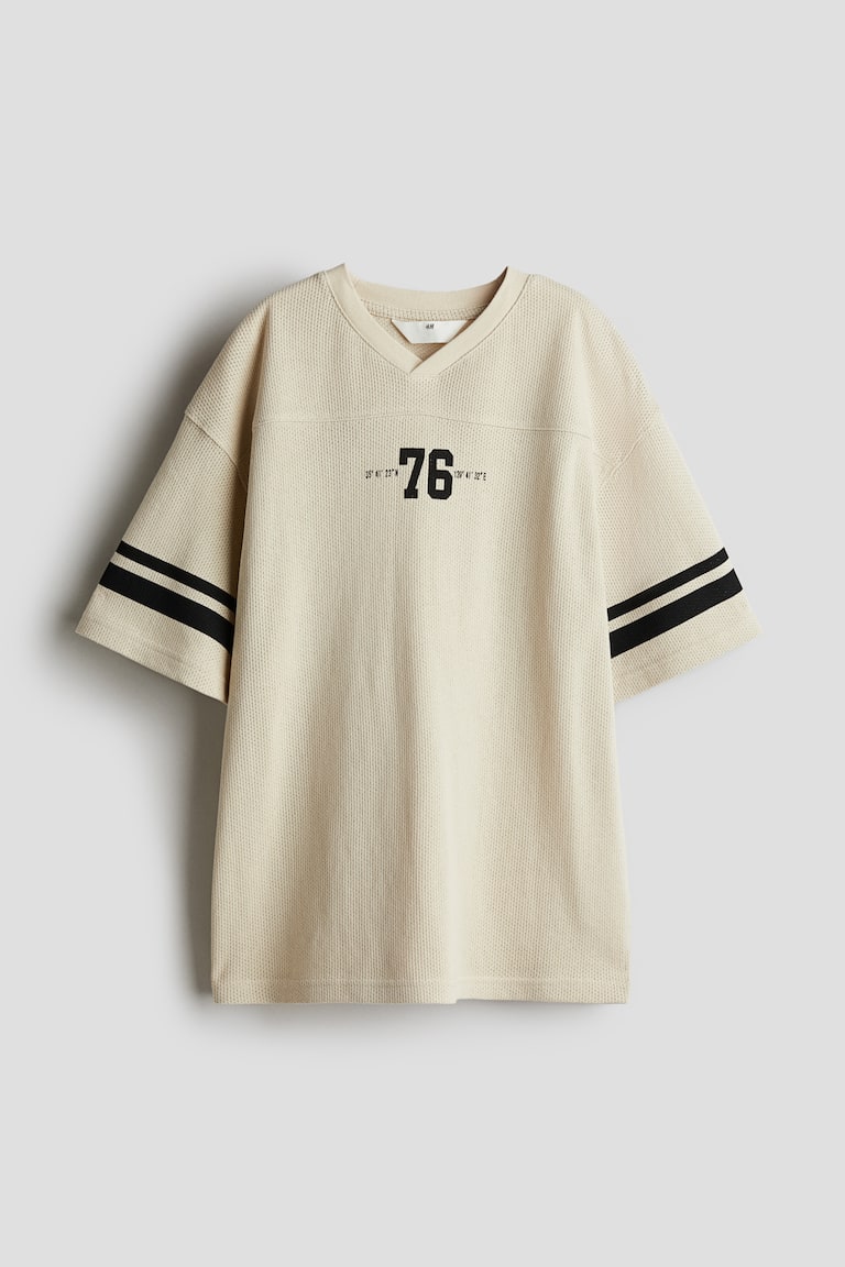 H&M Hockeyshirt in Loose Fit Blitzangebot