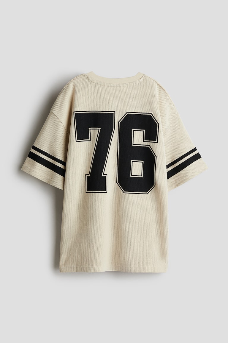 H&M Hockeyshirt in Loose Fit Blitzangebot