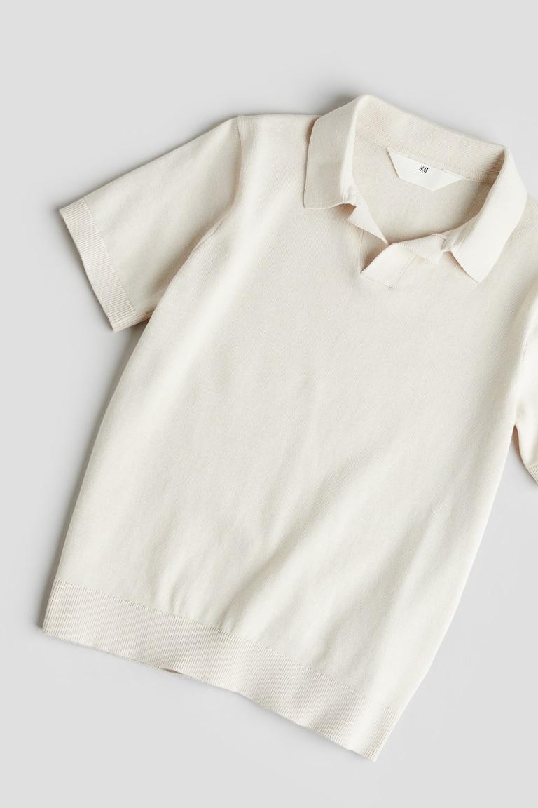 H&M Poloshirt aus Feinstrick Große Rabatte
