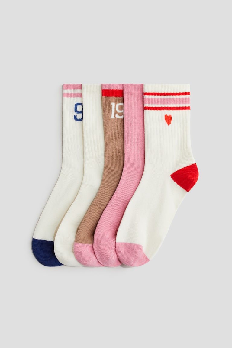 H&M 5er-Pack Socken Zeitbegrenzte Promotion