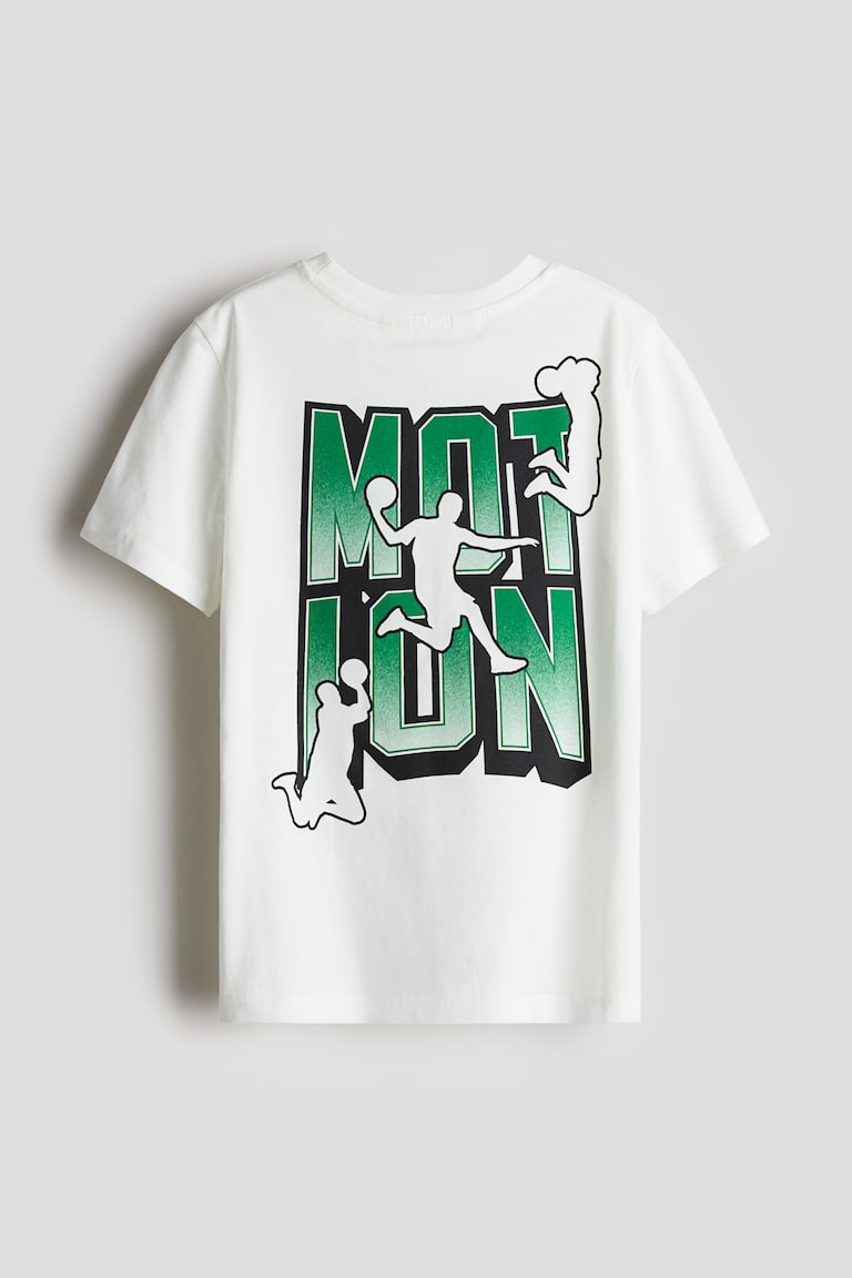 H&M T-Shirt mit Print Vierteljährliche Förderung