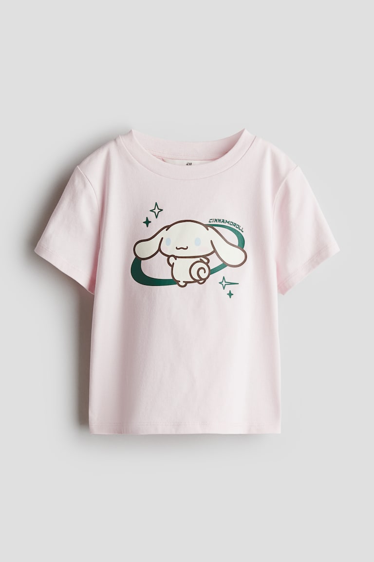 H&M T-Shirt mit Print Super Rabatt