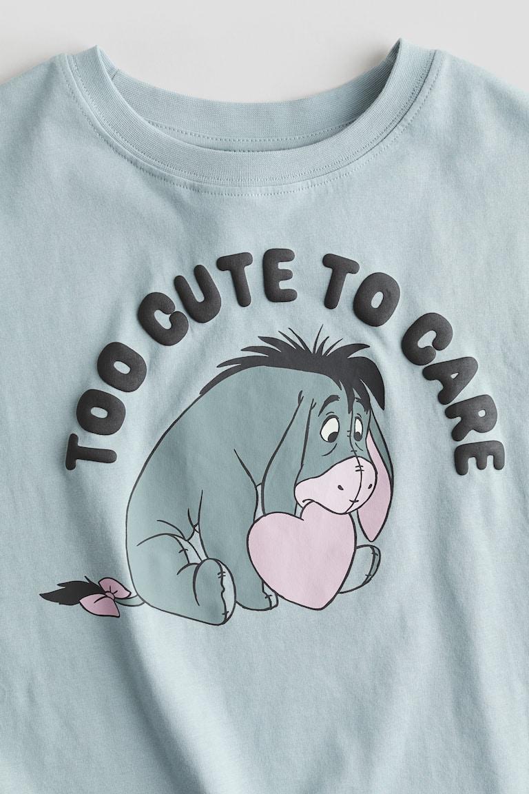 H&M Baumwoll-T-Shirt mit Print Begrenzt auf 3 Tage