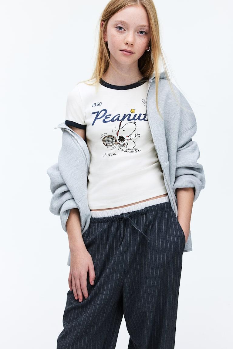 H&M Jerseyshirt mit Print zollfrei