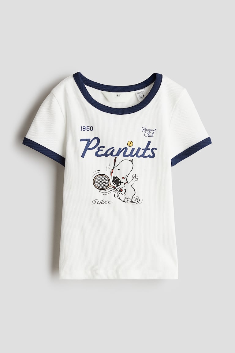 H&M Jerseyshirt mit Print zollfrei