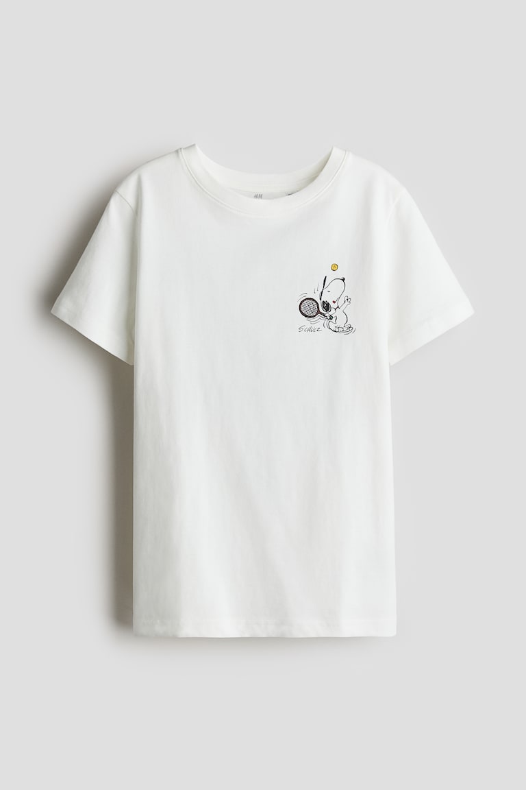 H&M T-Shirt mit Print Outlet