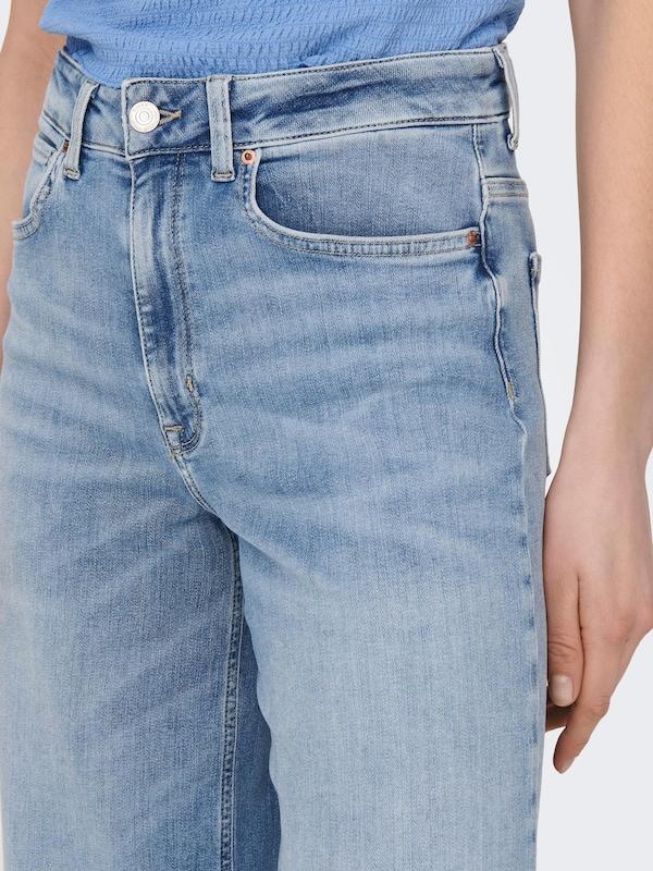 ONLY ONLY Wide Leg Jeans 'Madison' in Blue Denim Neueste Stile