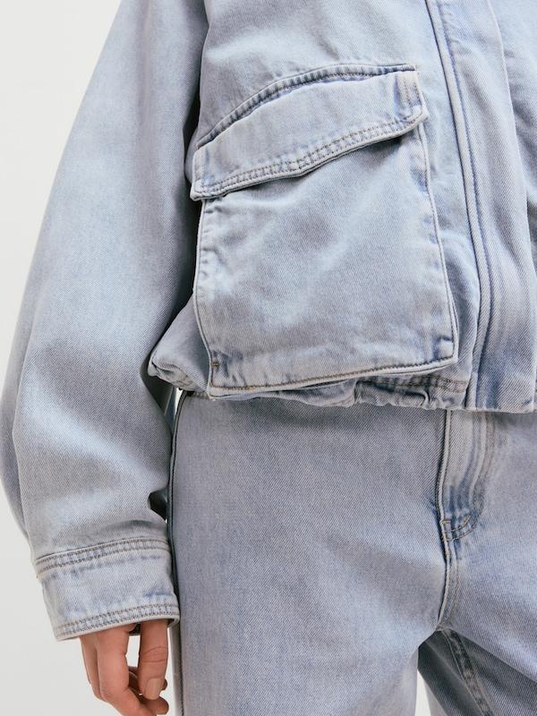 EDITED EDITED Jacke 'Thomai' (OCS) in Blue Denim Letzter Tag