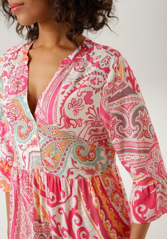 Aniston CASUAL Aniston CASUAL Blusenkleid in Pink Super Rabatt