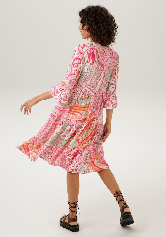 Aniston CASUAL Aniston CASUAL Blusenkleid in Pink Super Rabatt