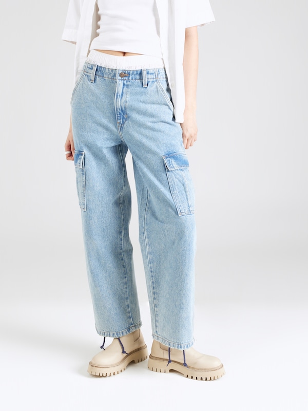 LEVI'S ® LEVI'S ® Loosefit Cargohose ''94 Baggy Cargo' in Blue Denim Begrenzt auf 3 Tage