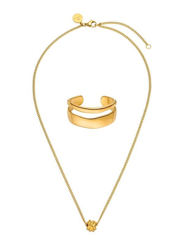 PURELEI PURELEI 'Elemente Schmuckset (25-teilig)' in Gold Black Friday Preise