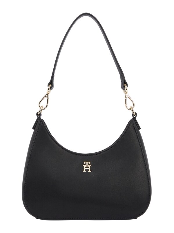 TOMMY HILFIGER TOMMY HILFIGER Schultertasche in Schwarz