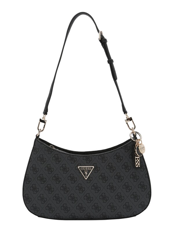 GUESS GUESS Schultertasche 'Noelle' in Schwarz 50% Rabatt für begrenzte Zeit