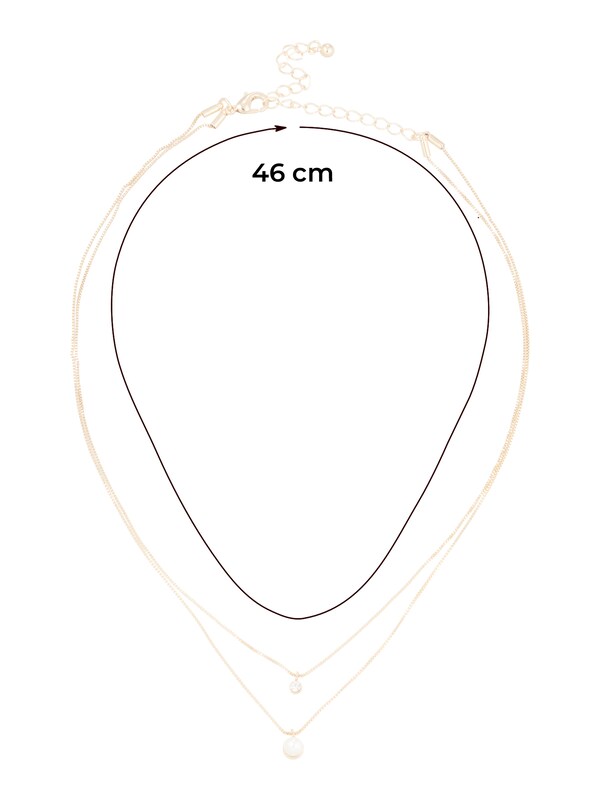 ABOUT YOU ABOUT YOU Kette 'Leia' in Gold Limitierter Zeitrabatt