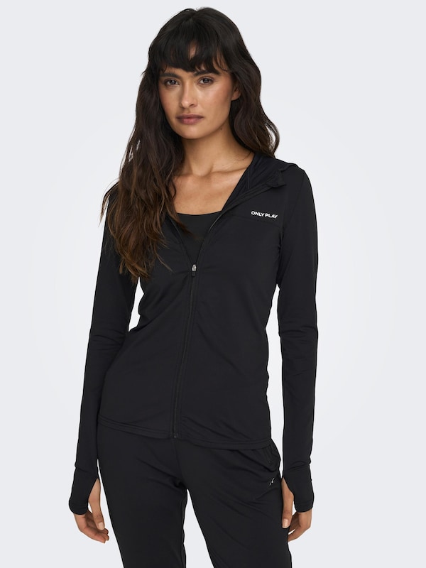 ONLY PLAY ONLY PLAY Sportsweatjacke 'Mila' in Schwarz Cyber Monday
