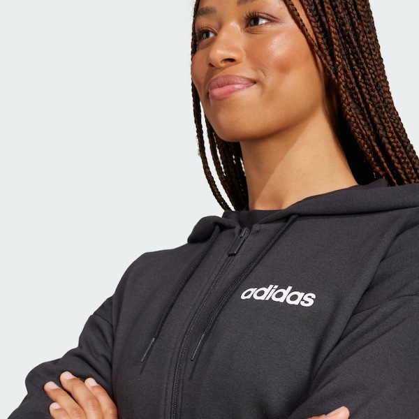 ADIDAS SPORTSWEAR ADIDAS SPORTSWEAR Sportsweatjacke 'Essentials' in Schwarz Online Outlet