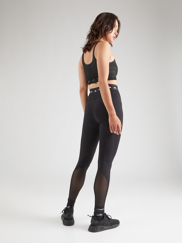 ADIDAS PERFORMANCE ADIDAS PERFORMANCE Skinny Sporthose 'Stash' in Schwarz Blitzangebot