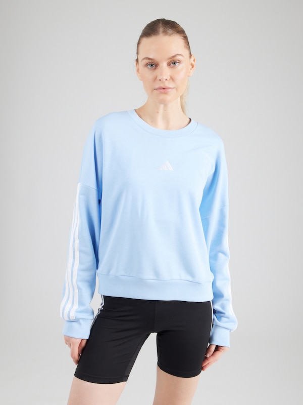 ADIDAS SPORTSWEAR ADIDAS SPORTSWEAR Sportsweatshirt in Hellblau Räumungsverkauf