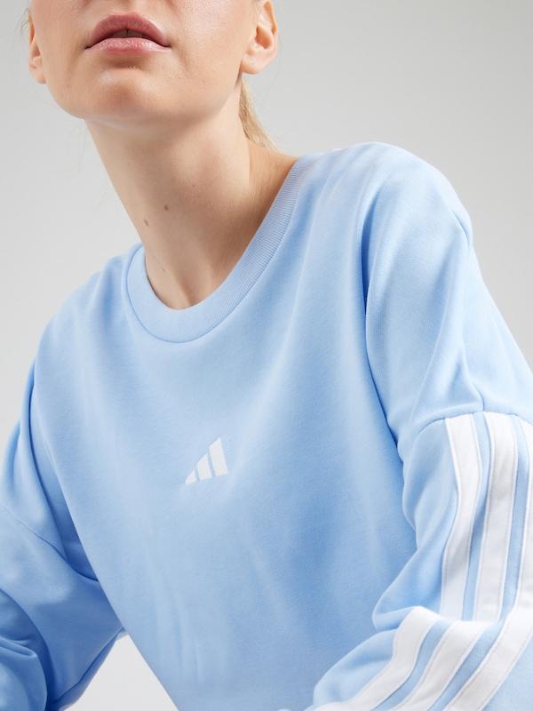 ADIDAS SPORTSWEAR ADIDAS SPORTSWEAR Sportsweatshirt in Hellblau Räumungsverkauf