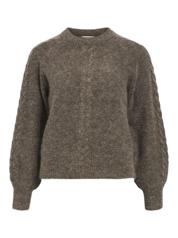 OBJECT OBJECT Pullover 'OBJNETE' in Braunmeliert