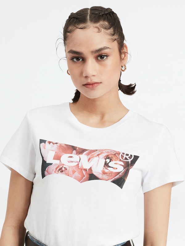 LEVI'S ® LEVI'S ® T-Shirt 'The Perfect' in Weiß Hotsell