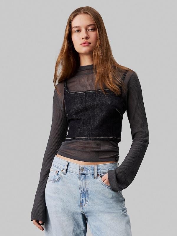 Calvin Klein Jeans Calvin Klein Jeans Pullover in Schwarz Kostenloser Versand
