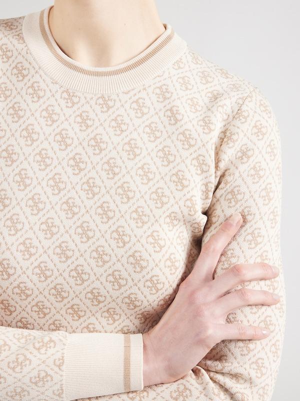 GUESS GUESS Pullover 'Lise' in Beige Creme Limitierter Zeitrabatt