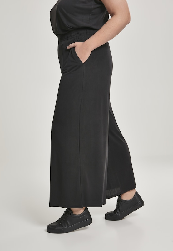 Urban Classics Urban Classics Wide Leg Hose in Schwarz Online Shopping