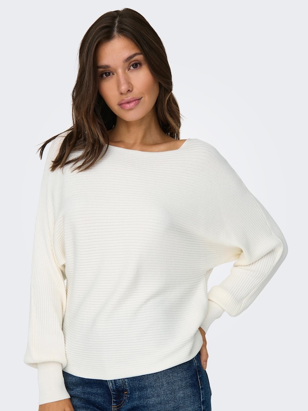 ONLY ONLY Pullover 'Adaline' in Weiß Letzte 2 Tage