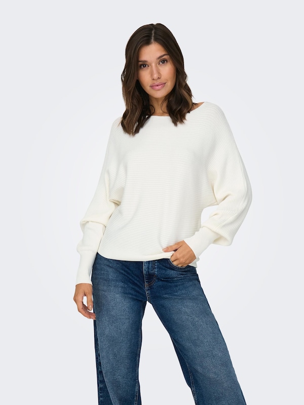 ONLY ONLY Pullover 'Adaline' in Weiß Letzte 2 Tage