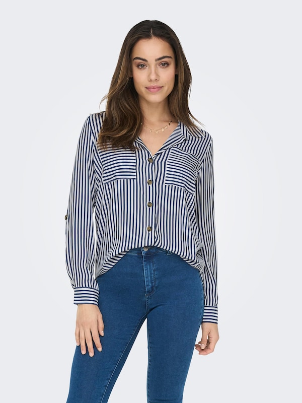 ONLY ONLY Bluse 'ONLYasmin' in Marine Letzter Tag