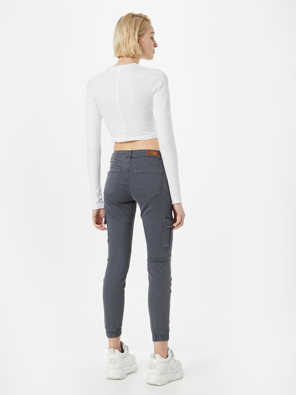 ONLY ONLY Slimfit Hose 'MISSOURI' in Grau Nur für heute