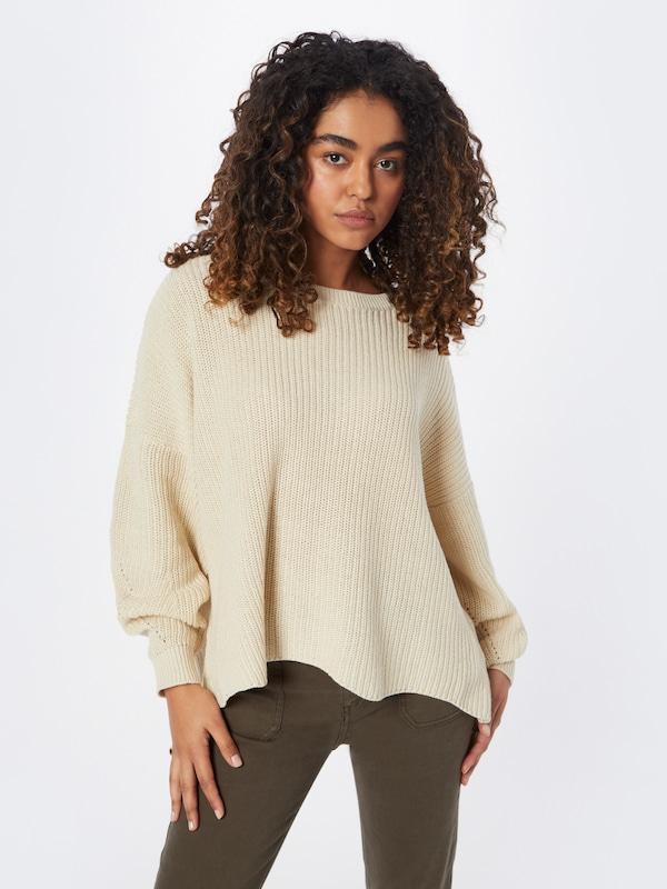 ONLY ONLY Pullover 'HILDE' in Creme Bis zu 55% Rabatt