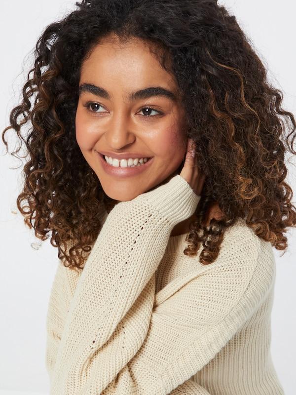 ONLY ONLY Pullover 'HILDE' in Creme Bis zu 55% Rabatt