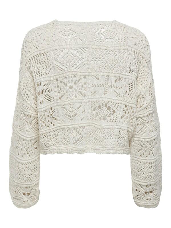 ONLY ONLY Strickjacke 'ONLBeach' in Offwhite Discount Store für neue Produkte