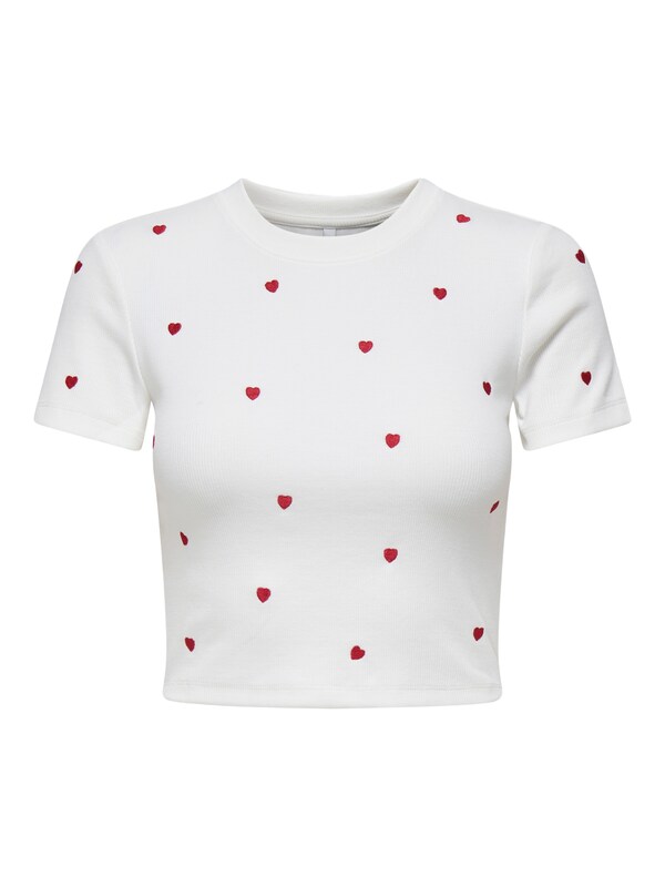ONLY ONLY T-Shirt 'ONLFRUITY' in Weiß