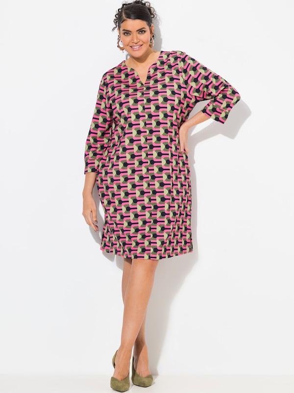Ulla Popken Ulla Popken Kleid in Rosa Fabrikverkauf