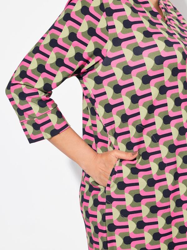 Ulla Popken Ulla Popken Kleid in Rosa Fabrikverkauf