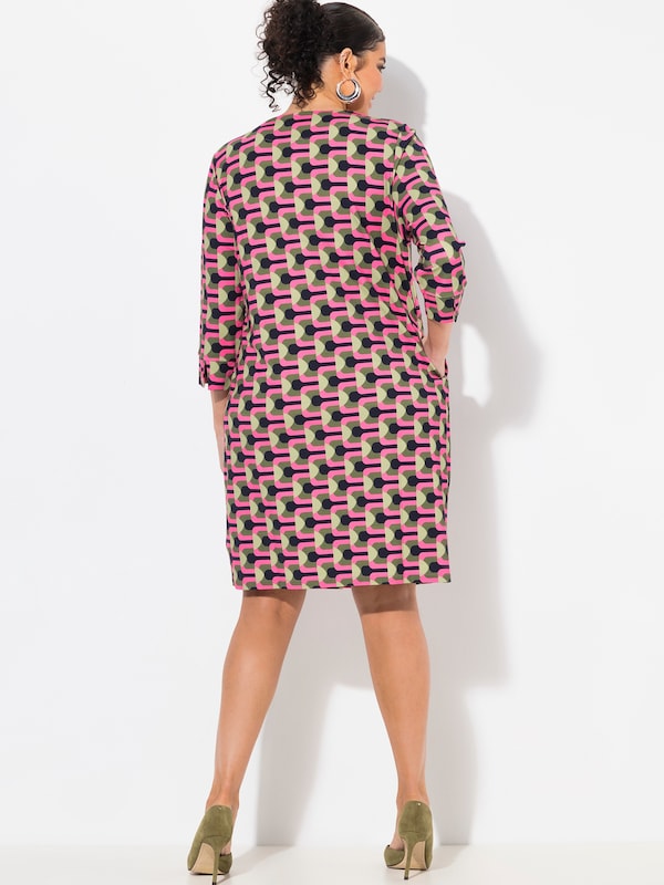 Ulla Popken Ulla Popken Kleid in Rosa Fabrikverkauf