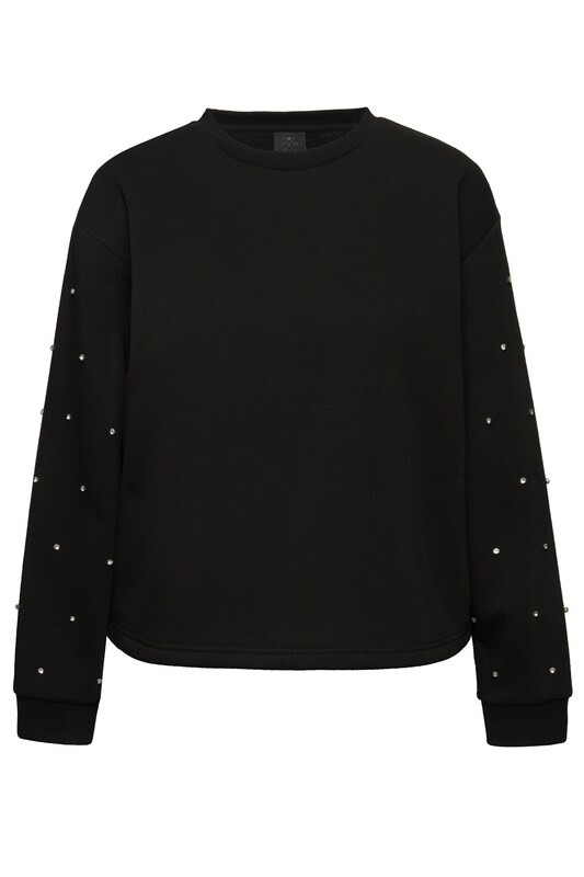 Ulla Popken Ulla Popken Sweatshirt in Schwarz
