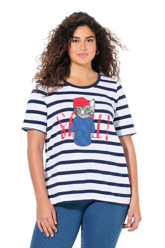 Ulla Popken Ulla Popken T-Shirt in Weiß Großer Ausverkauf