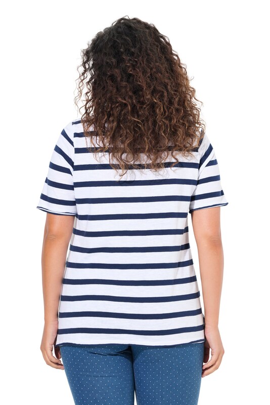 Ulla Popken Ulla Popken T-Shirt in Weiß Großer Ausverkauf