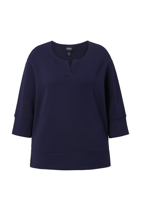 Ulla Popken Ulla Popken Sweatshirt 'Punto' in Marine