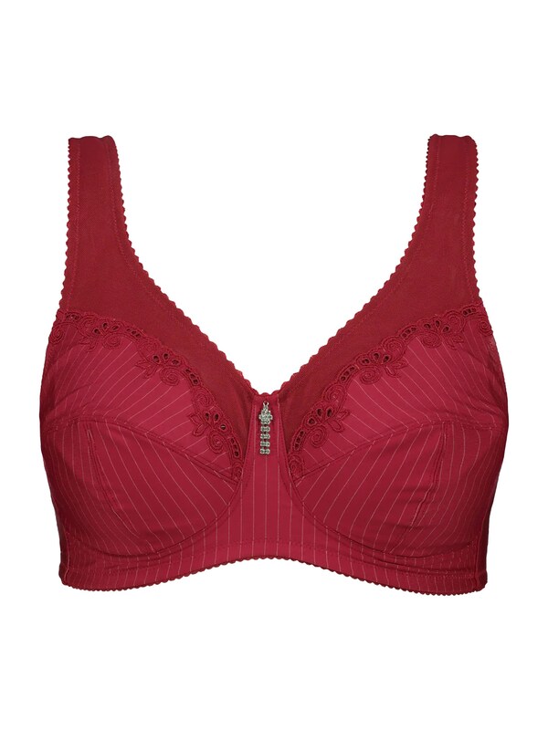 Ulla Popken Ulla Popken Minimizer BH 'Kelly' in Karminrot