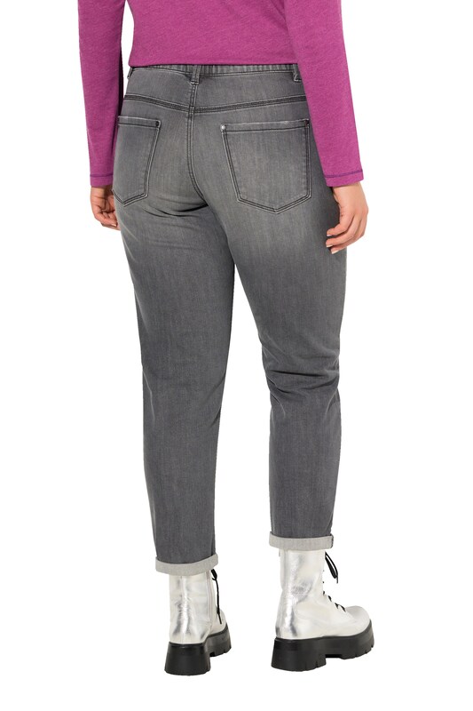 Ulla Popken Ulla Popken Wide Leg Jeans in Grau Osterangebot